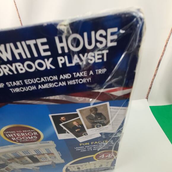 Kid Galaxy The White House Storybook Playset‎ HTF Comes with 44 Presidents 2016 - Picture 9 of 11